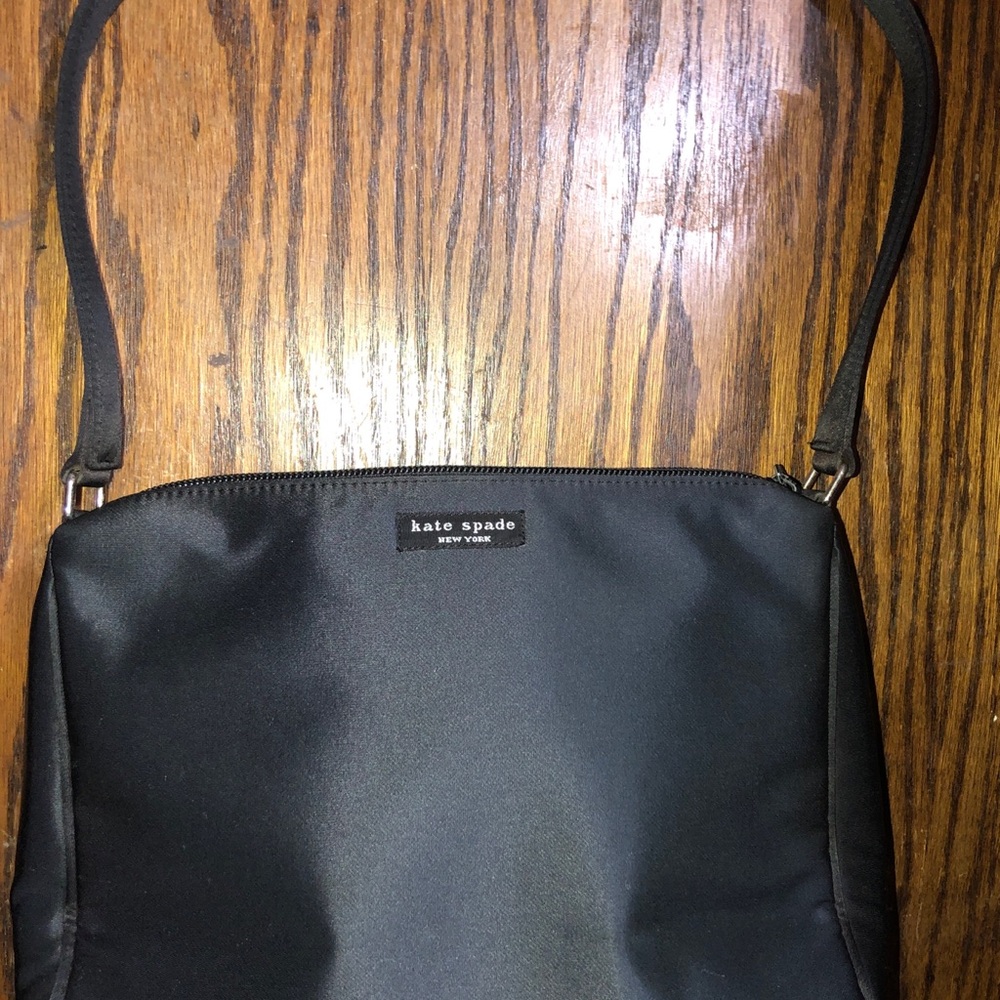 Kate Spade Black Satin Purse